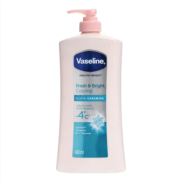 Vaseline Healthy Bright Fresh & Bright Cooling Gluta Ceramide Body Lotion [480ml]	